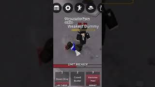 Epic combo !!! #roblox #thestrongestbattlegrounds #combo