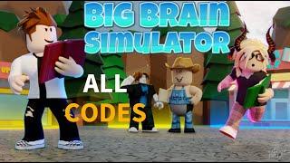 ALL *NEW* CODES / ROBLOX BIG BRAIN SIMULATOR!