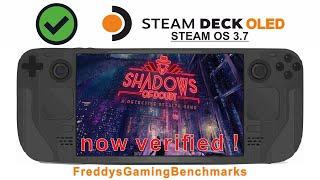 Shadows Of Doubt (now Verified) on Steam Deck OLED with Steam OS 3.7