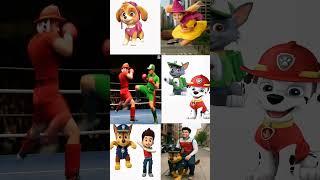 PAW Patrol Rescue World: Marshall, Rubble, Chase, Zuma, Rocky and Skye & Ryder #pawpatrol #shorts