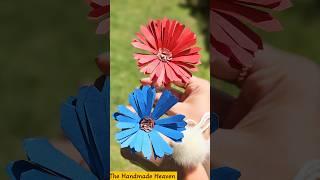 How To Make Daisy Flower | DIY Paper Flower#shorts #papercraft #diy #craft #flowertutorial #handmade