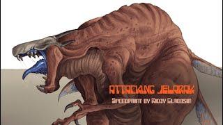 Attacking jelarak (Speedpaint)