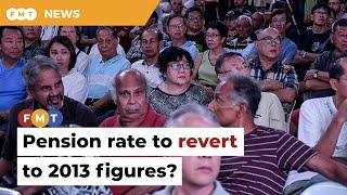 Retirees fret as uncertainty swirls over pension rate