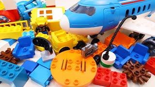 Satisfying Building Blocks Airplane & Airport 82pcs ASMR Unboxing video