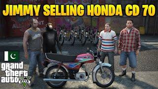 Jimmy Selling HONDA CD 70 Bikes | GTA 5 Pakistan