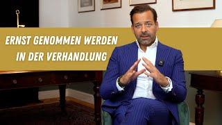 Ernst genommen werden beim Verhandeln