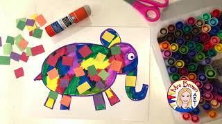 Elmer the Elephant (Mrs Brown • Art ®)