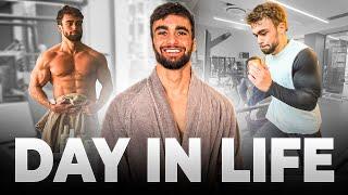 Day in Life of a Cyborg #30 | 25km Run, Gym, 50km Rad, Thai Massage, Essen | Arda Saatci