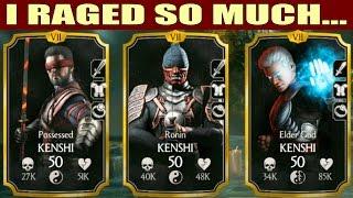 KENSHI TEAM. Can it beat FATAL BATTLE? Mortal Kombat X Mobile.