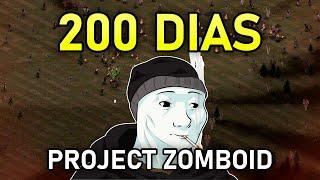 Sobreviver por 200 dias no Project Zomboid não é tão simples...