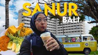 Beachfront Hotel in SANUR, BALI + Finding Affordable Halal Food