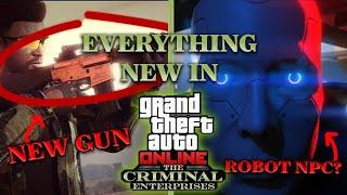 Everything NEW In The GTA CRIMINAL ENTERPRISES UPDATE (NEW GUNS, MISSIONS & MORE)