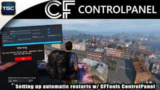 Setting up automatic restarts w/ CFTools ControlPanel | DayZ Server Management