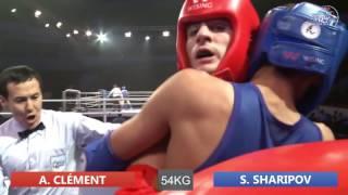 Adrover Clement(France) - Sharipov Sadi(Tajikistan) 1/4 male  54kg