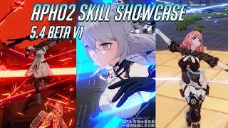 APHO 2 All Skill Showcase | Honkai 5.4 Beta v1