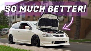 UPGRADING MY TYPE R SHIFTER / Acuity Instruments Transmission Spring + Shifter Bushing Install