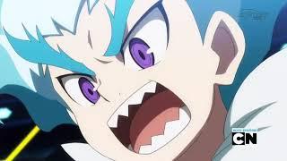 Free vs Lui - beyblade burst evolution ep 46