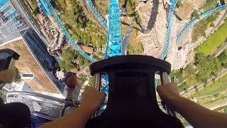 Blue Fire Megacoaster Europa-Park 2014 Front Row GoPro Hero 3