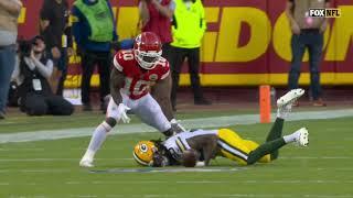 Kevin King DROPS INT vs. Patrick Mahomes