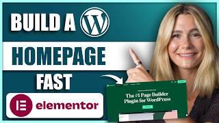 Elementor Pro Tutorial 2025: Build a Custom WordPress Homepage Without Coding