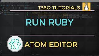 How to Run Ruby Program in Atom Editor