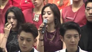 141025 2014 Korean Music Wave in Beijing Press Conference - T-ara Eunjung Talk + MC Translation cut