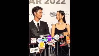 The difference is between them that mingyu is irritated and bright getting shy  #blackpink #lisa