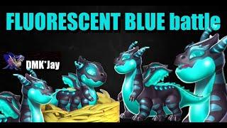 FLUORESCENT BLUE BATTLE  - Dragon Mania Legends - (DMK*Jay) 드래곤 매니아 레전드