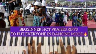 BEGGINER PRAISES SKILLS TO PLAY FOR HOT PRAISES ONLY //PEOPLE WILL DANCE CRAZILY IF YOU DO THIS