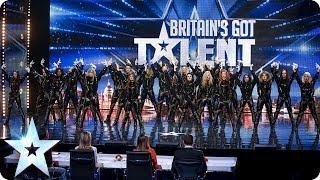 "Refreshingly evil" dance troupe: The Addict Initiative | Britain's Got Talent 2014