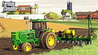 PLANTING, TILING & JD COMBINE PURCHASE ON IOWA FARM! (1980'S ROLEPLAY) | FARMING SIMULATOR