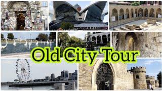 Exploring Old City Tour |Walking Tour of Icheri Sheher(Baku) | A day out with me|Downtown City Tour