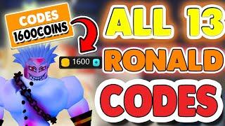 *PART 3* NEW ALL 13 ROBLOX RONALD CODES FOR COINS JULY 2020