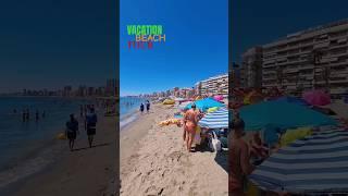 Spain Beach Walk Tour 4K Malaga Travel Costa del Sol #beachwalk4k #malaga #spaintravel #bikini