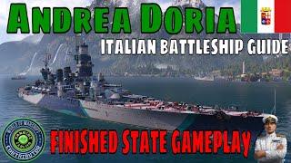 Wows How to Play Italian Battleships Andrea Doria World of Warships