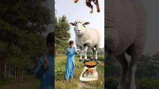 TJ Sheep Halal Video #vfx #tjsohail #islamicvfx #10million #shorts