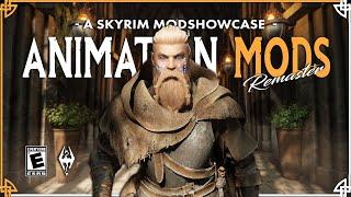 REMASTER Skyrim With The BEST ANIMATION Mods for 2025!