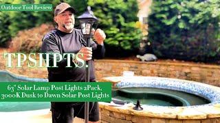 Dusk to Dawn Solar Post Lights: Waterproof 2 Pack Review