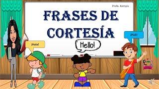 Frases de cortesía