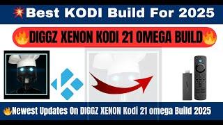 BEST KODI BUILD -  Newest DIGGZ XENON OMEGA KODI Build | Best Working KODI Build 2025! 