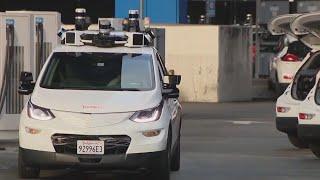 Teamsters protest self-driving cars