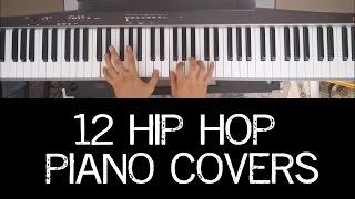 12 Hip Hop Piano Covers in Under 2 Minutes