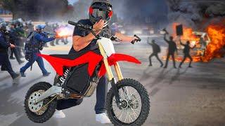 I Took My Mini Bike to "The Death Riots"