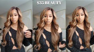 $35 BEAUTY  OUTRE COLOR BOMB Wig Review | SharronReneé