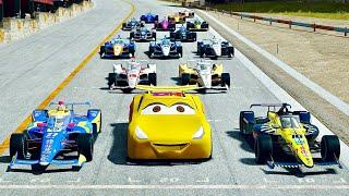 Cruz Ramirez 95 Edition vs IndyCars 2021 at Nardo Speed Ring