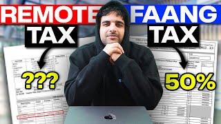 Taxes I pay as a remote software developer vs a FAANG job