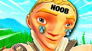 Noob Jogando Fortnite | Momentos Engraçados