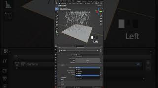 Easy Rain Animation in Blender in 1 min #shorts #blender #tutorial #blendertutorial