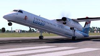 Desliz impensable al despegar en Alemania - Vuelo 9562 de Luxair