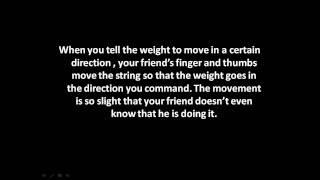 How to move object with your mind power